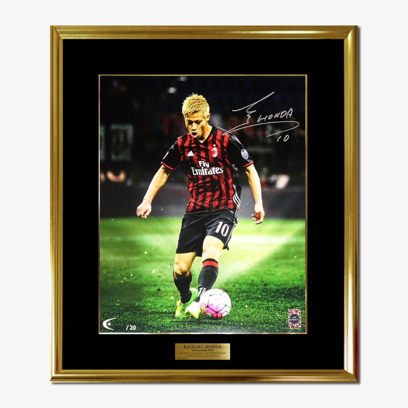 本田圭佑 世界20枚限定 サイン 世界限定20枚] 本田圭佑 直筆サイン入り