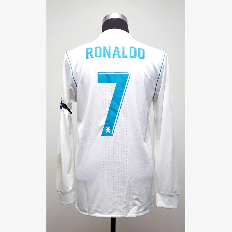 ロナウド実使用レアルマドリード17/18ホームユニフォーム | THE