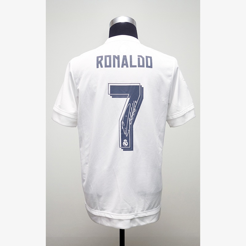 ロナウド サイン入り ユニフォーム】マンチェスター·ユナイテッド