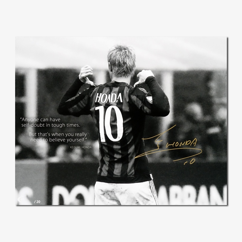 本田圭佑 サイン入り】本田圭佑高校時キャプテンマーク 直筆サイン入り