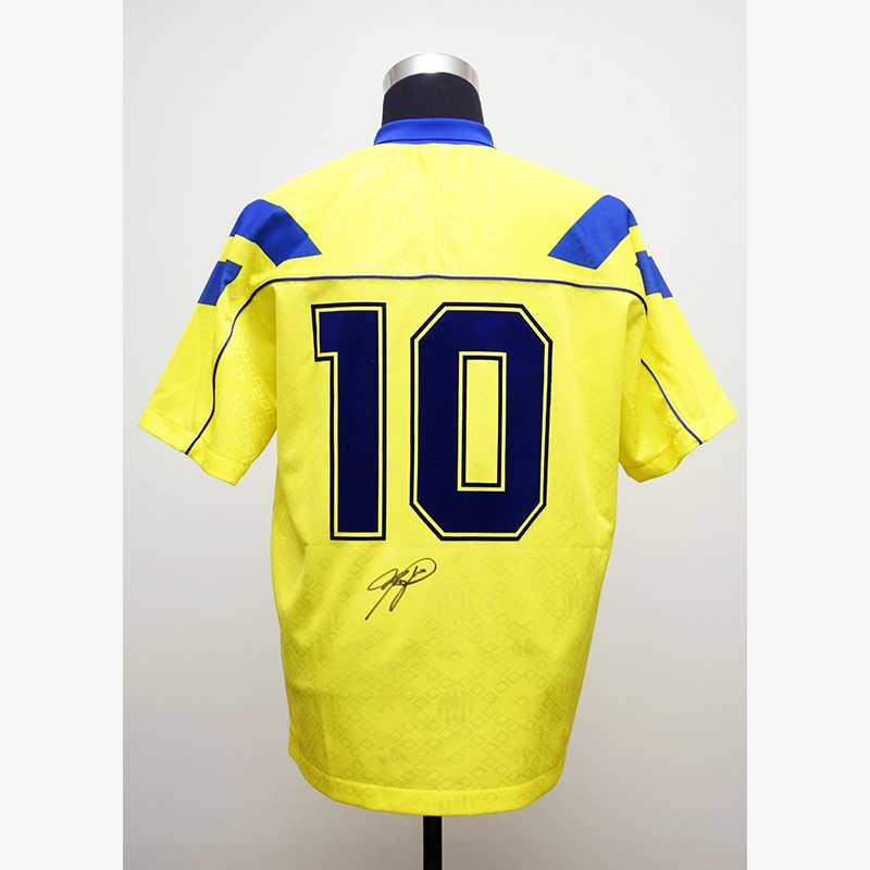 R. Baggio サイン入りユニフォーム 1994年モデル バッジョ直筆サイン入りイタリア代表1994ホームユニフォーム