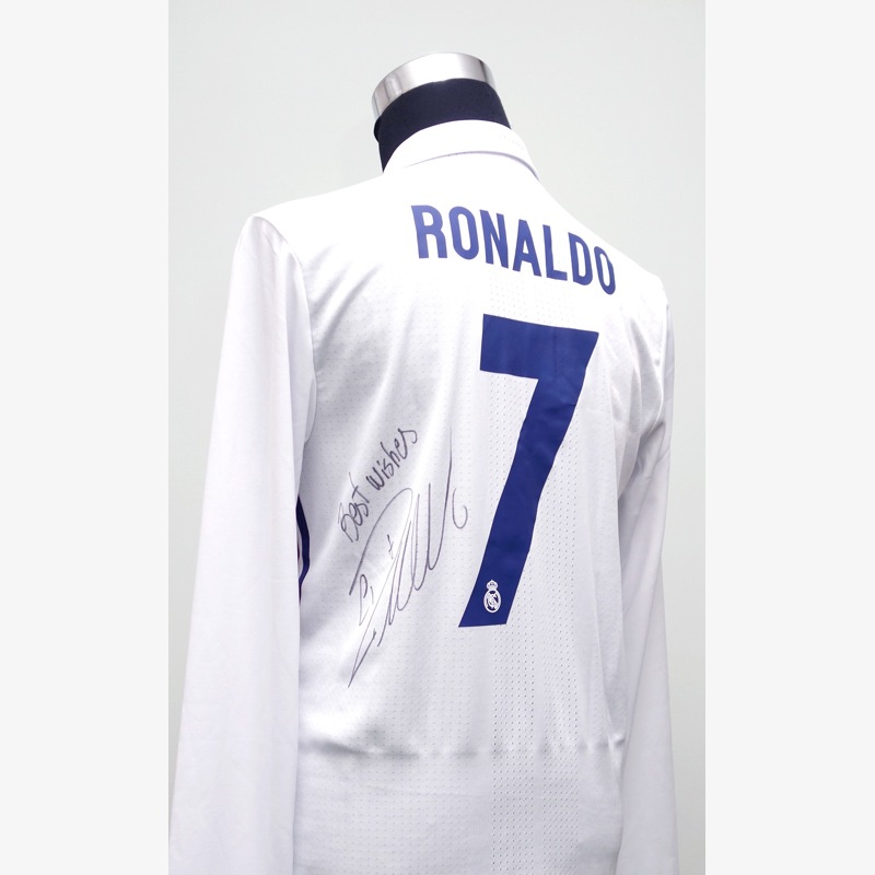 ロナウド サイン入り ユニフォーム】マンチェスター·ユナイテッド