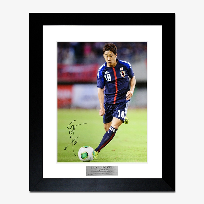 直筆サイン入り写真 中川 寛斗 湘南ベルマーレ/フレームなし/SA鑑定済