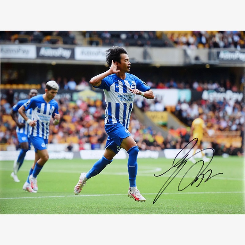 別サイト出品中 THE DUGOUT 三笘薫サイン入りユニフォーム 三笘【三笘