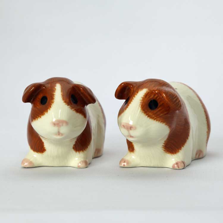 【Quail Ceramics】Guinea Pig (Dutch) Salt&Pepper Set