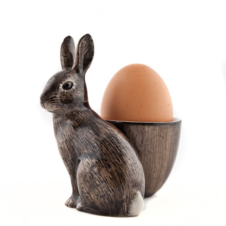【Quail Ceramics】Wild Rabbit with Egg Cup