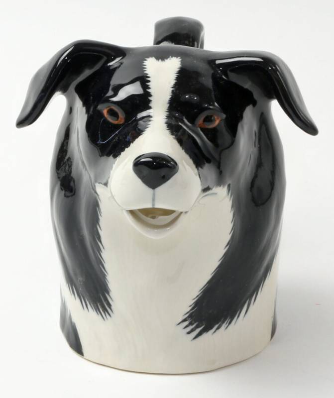 【Quail Ceramics】Border Collie Jug
