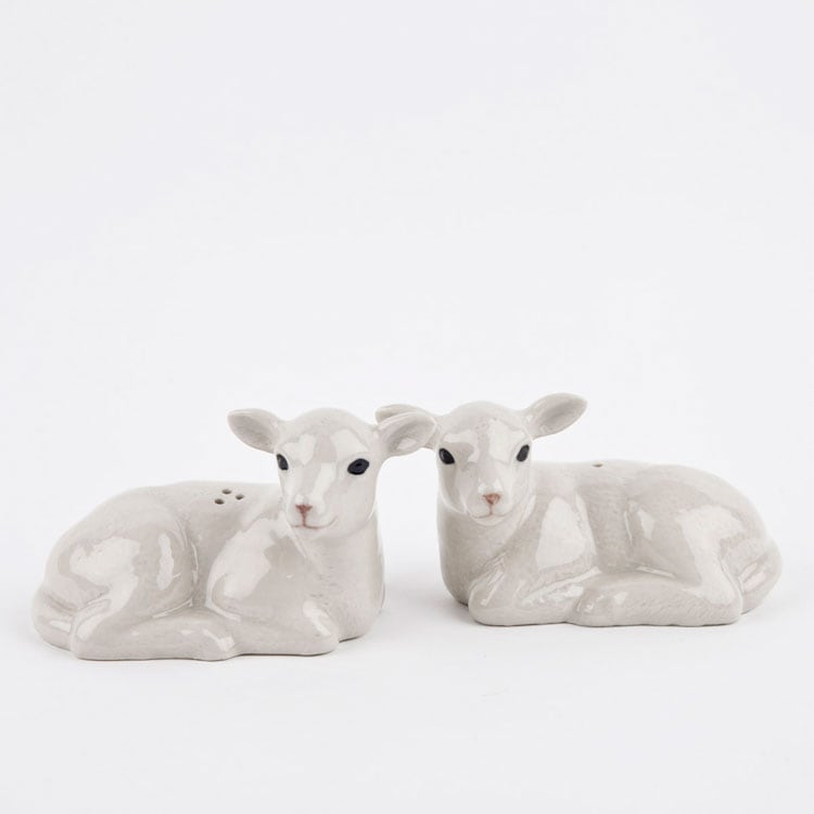 【Quail Ceramics】Lamb Salt&Pepper Set
