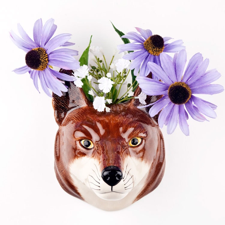 【Quail Ceramics】Fox Wall Vase