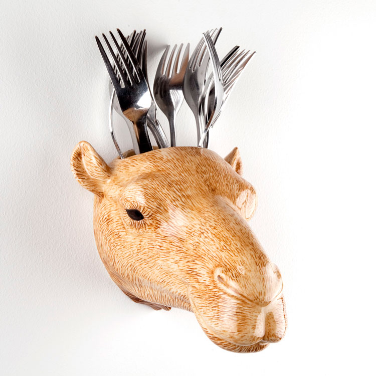 【Quail Ceramics】Camel Wall Vase