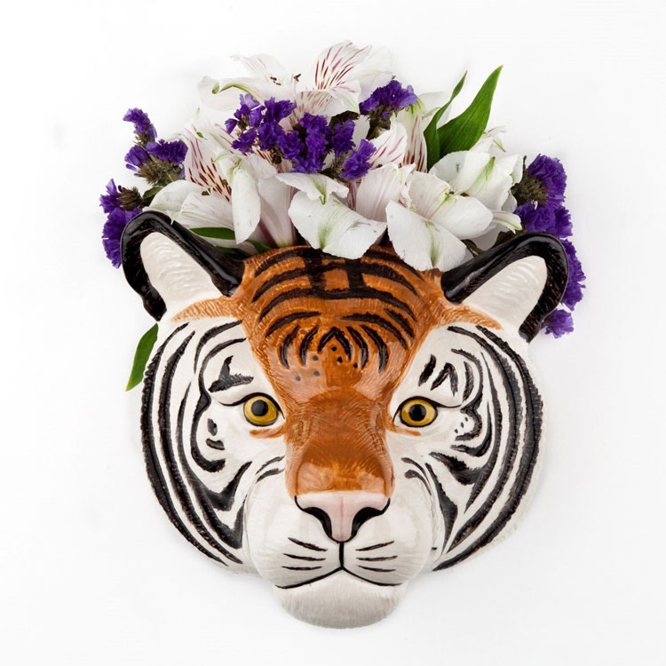 【Quail Ceramics】Tiger Wall Vase