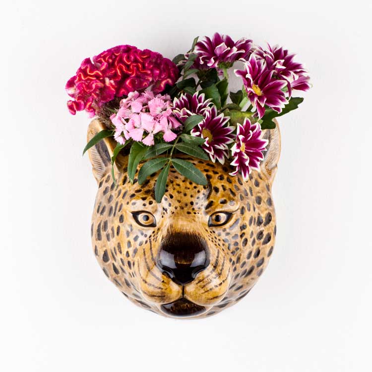 【Quail Ceramics】Leopard Wall Vase