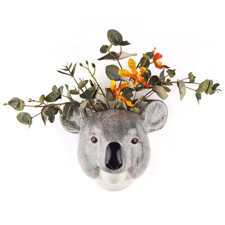 【Quail Ceramics】Koala Wall Vase
