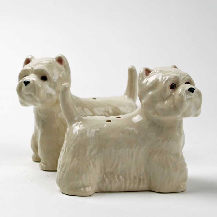 【Quail Ceramics】Westie Salt&Pepper Set