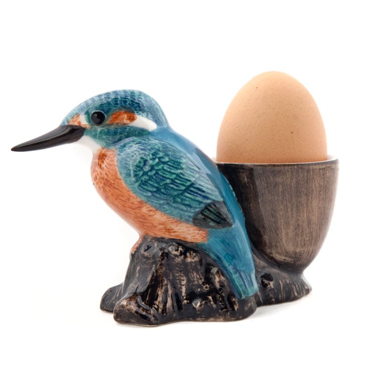 Kingfisher with Egg Cup