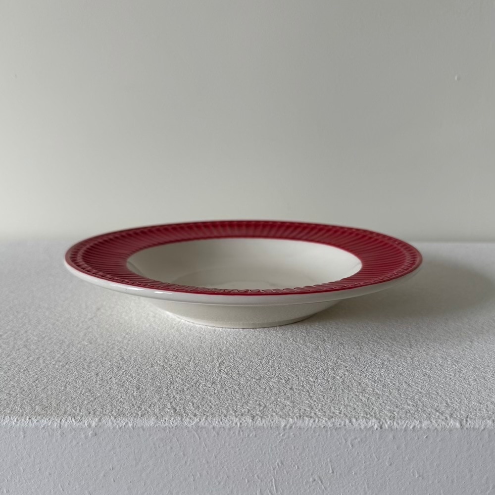 Deep Plate -ALICE (Red)- [21.5cm]