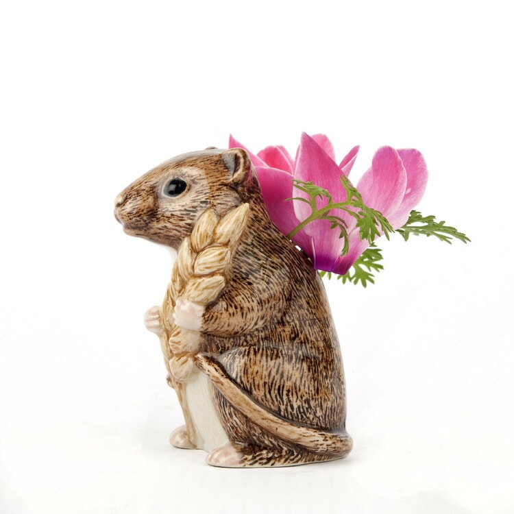 Harvest Mouse Bud Vase