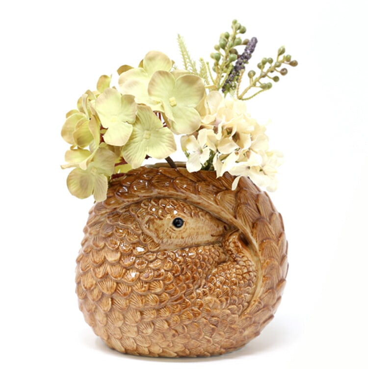 Pangolin Flower Vase