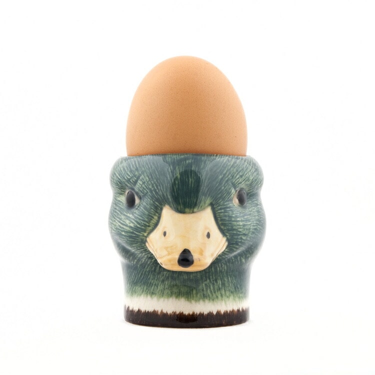 【Quail Ceramics】Mallard Face Egg Cup