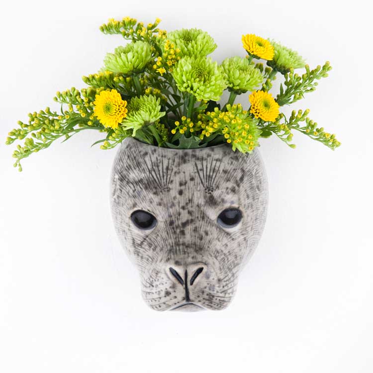 【Quail Ceramics】Seal Wall Vase