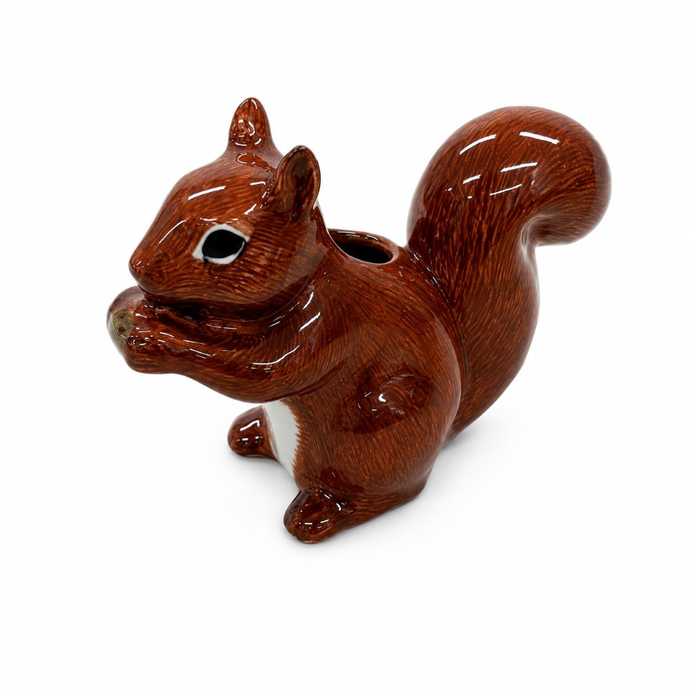 Squirrel Bud Vase