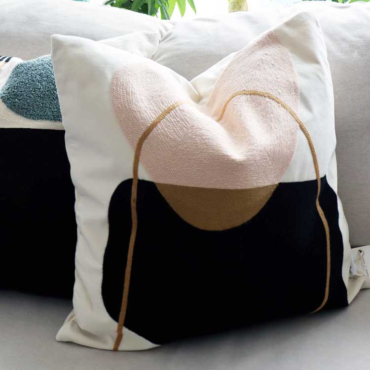【Casa de ivy Original】Cushion Cover -GEOMETRY(B) 45x45-
