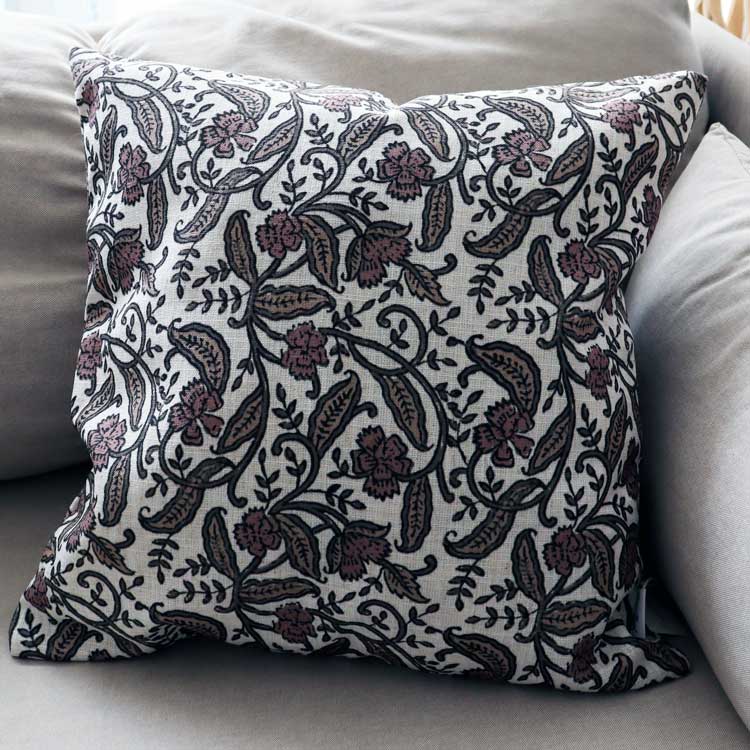 【Casa de ivy Original】Cushion Cover -Floral(A) 45x45-