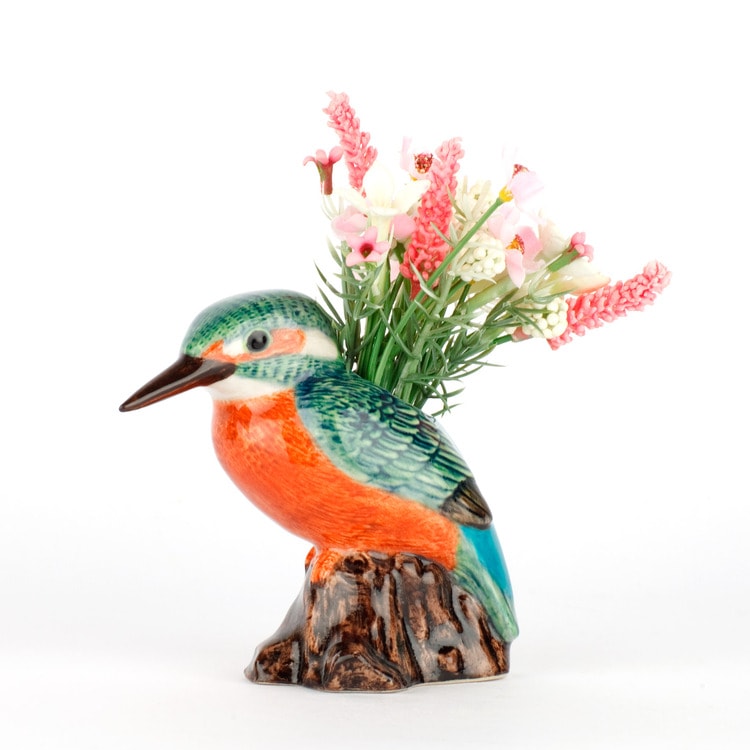 Kingfisher Bud Vase