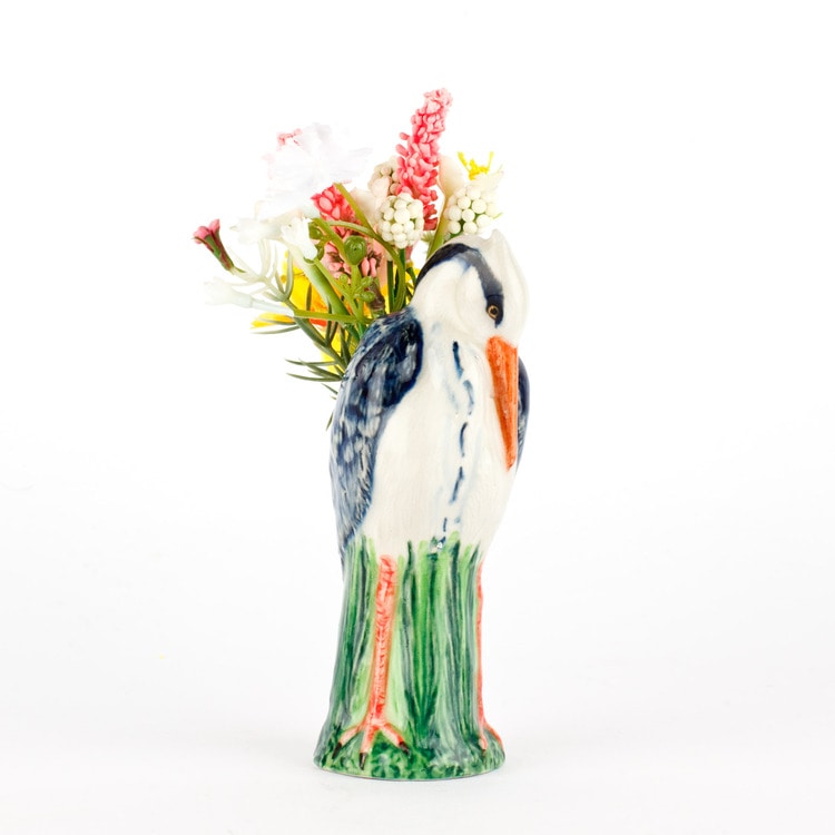 Heron Bud Vase
