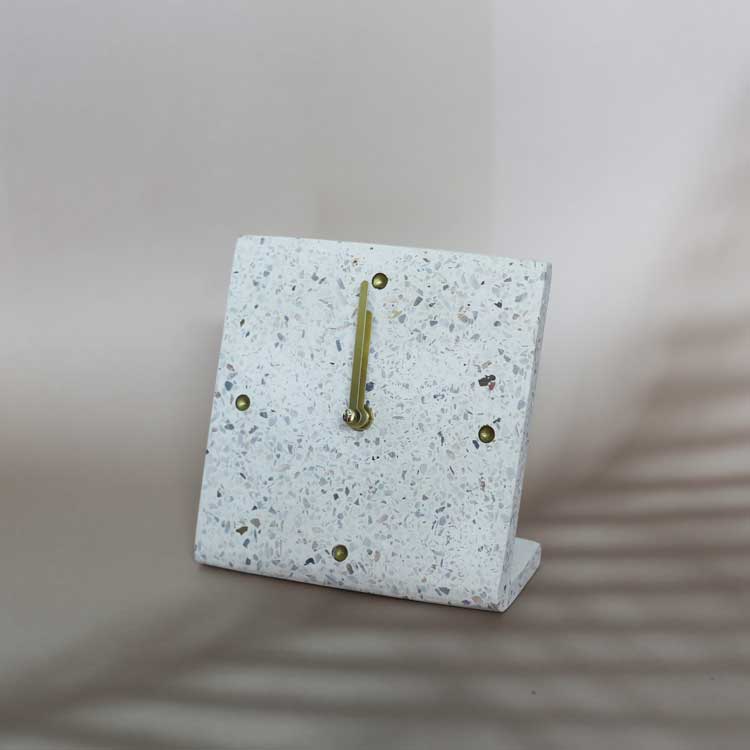 Square Stone Clock