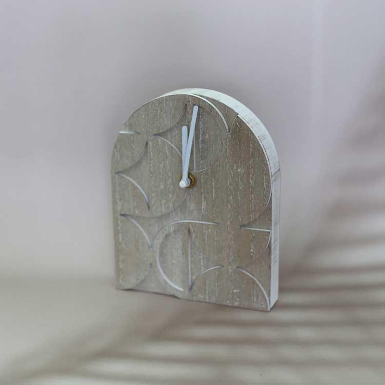 Pattern Wood Clock