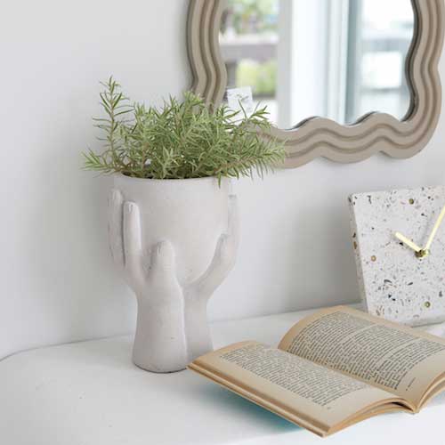 Cement Hand Pot