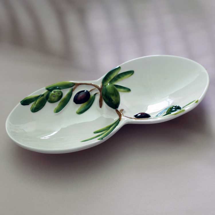 Olive Combination Plate (29cm)