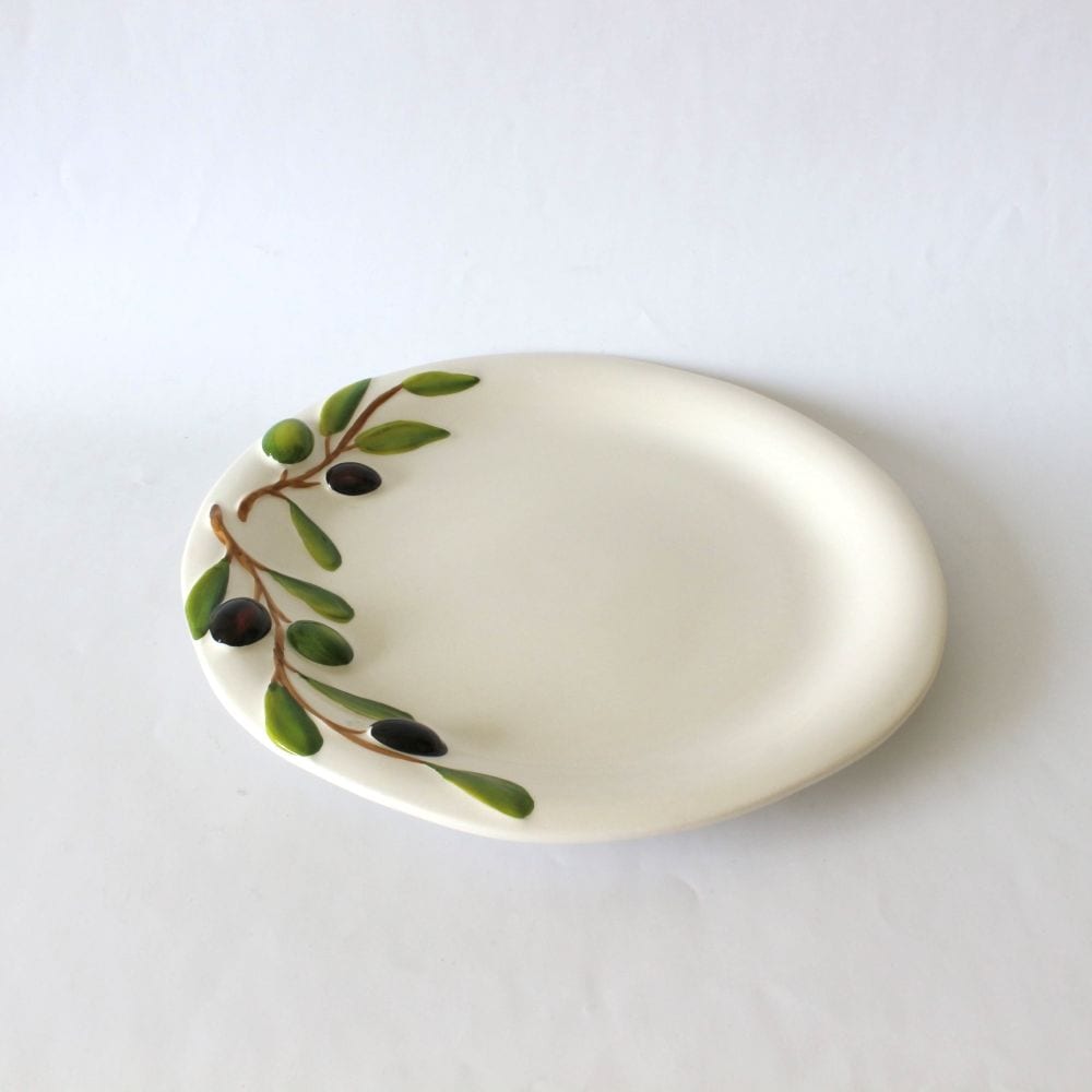 Olive Dinner Plate (26cm)