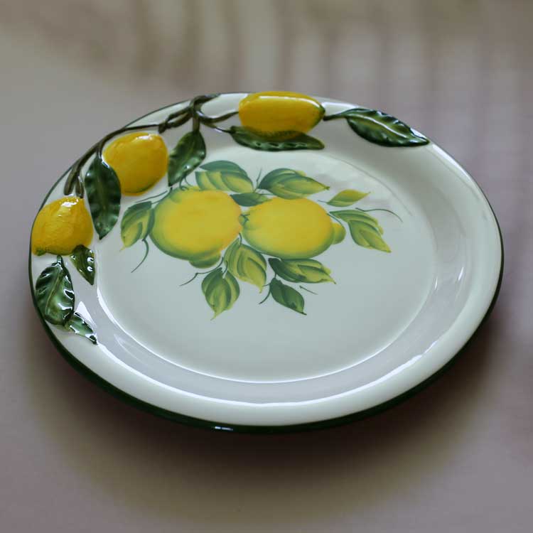 Lemon Round Dish (30cm)