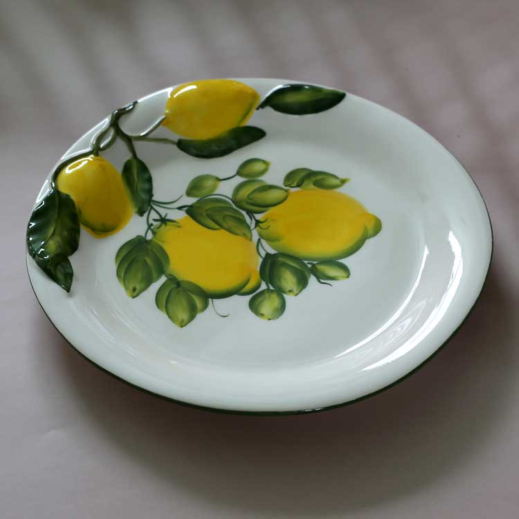 Lemon Round Dish (26cm)