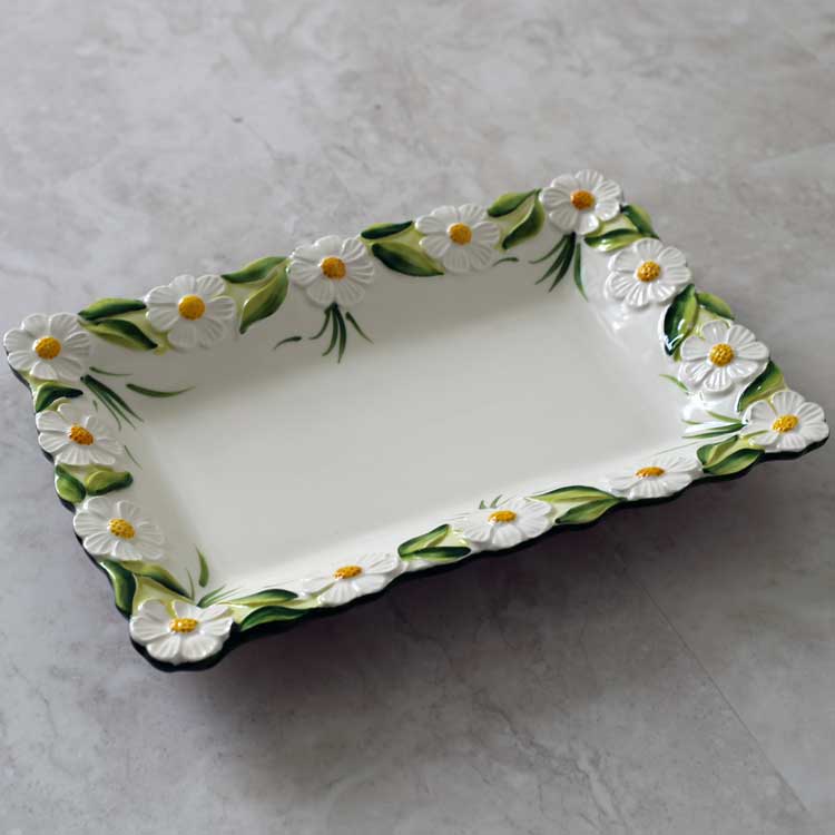 Margherita Square Plate (32cm)