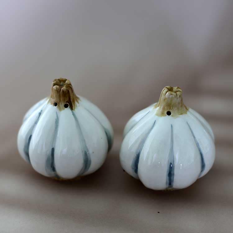 Garlic Salt&Pepper Holder Set