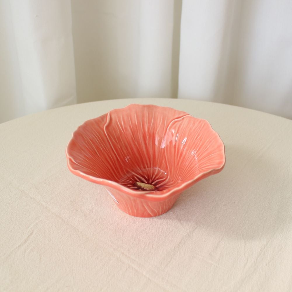 Maria Flor Bowl -Hollyhock-