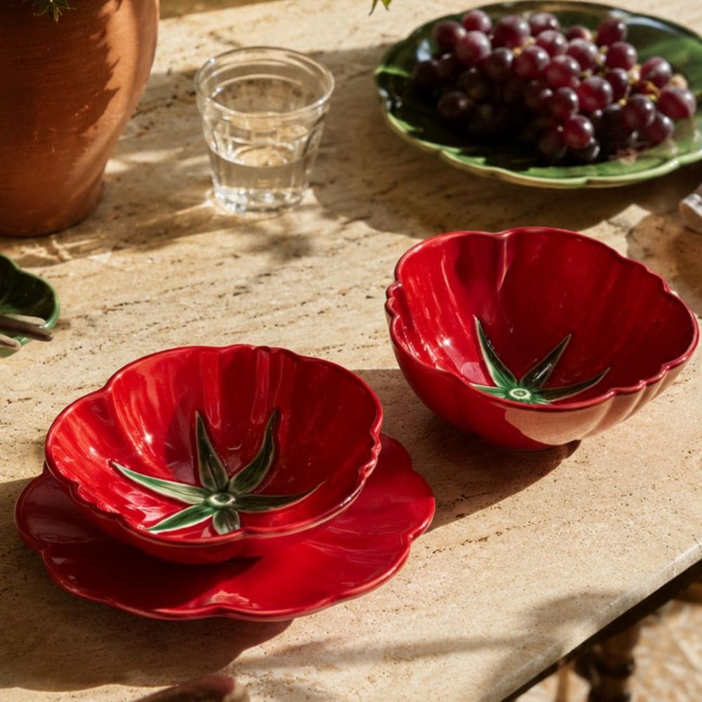 Tomato Dessert Bowl Plate