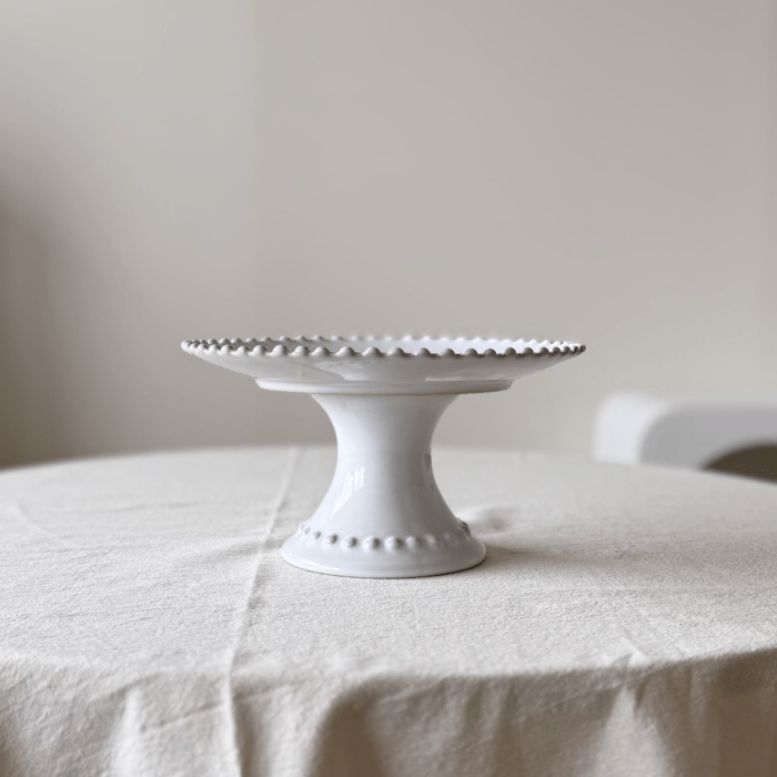 PEARL Footed Plate S