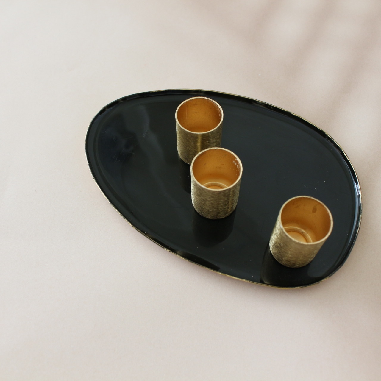 Epure Candle Holder -Black-