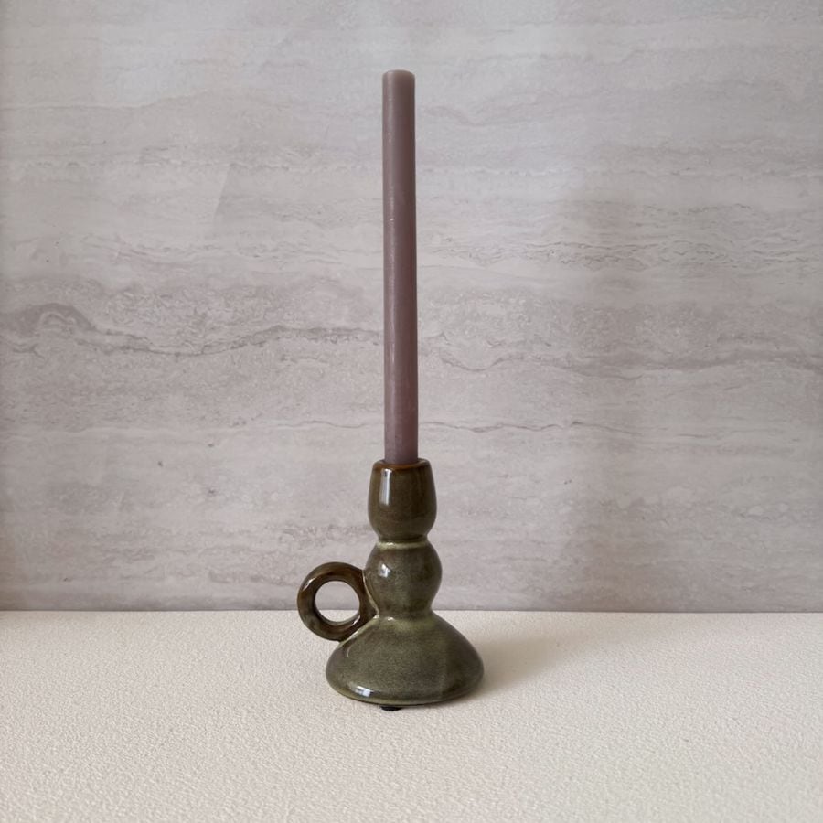 Jeanne Candle Holder with Handle
