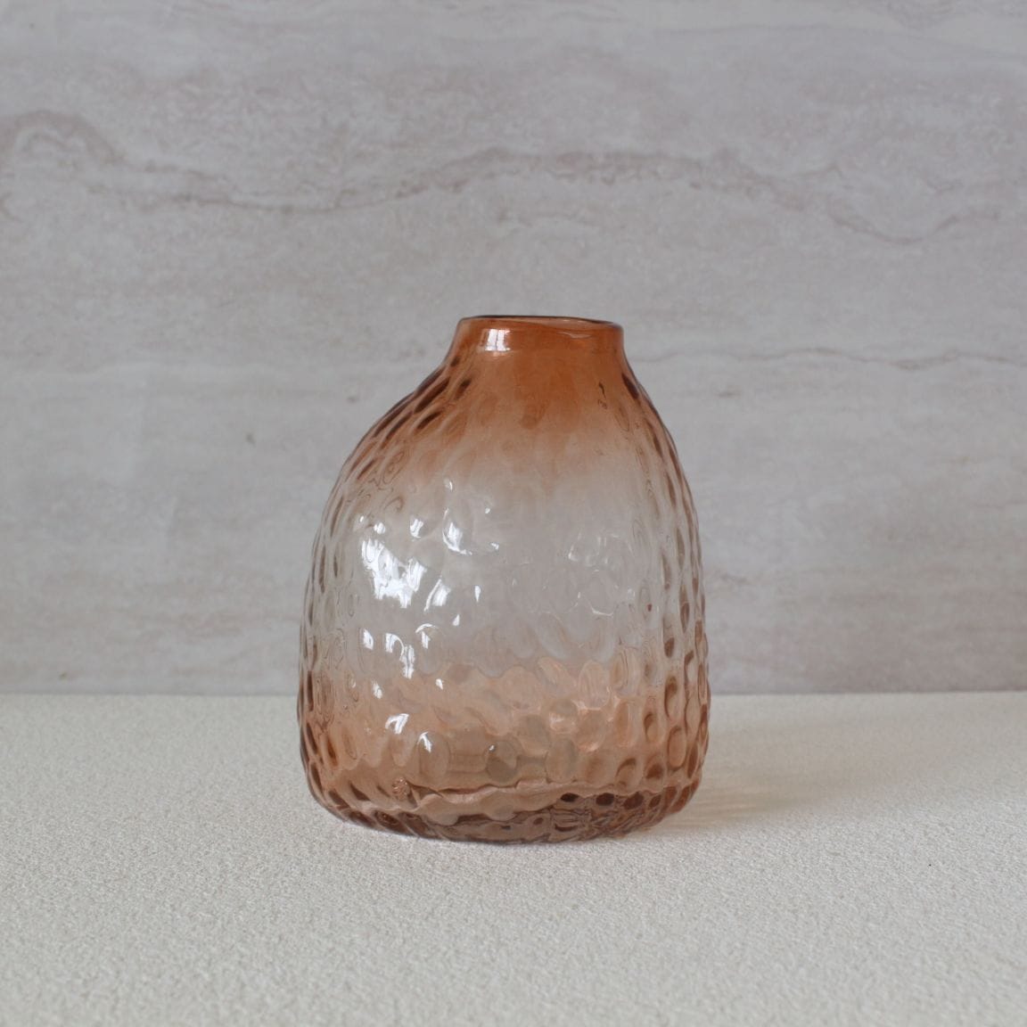 Suzanne Glass Vase -Amber-
