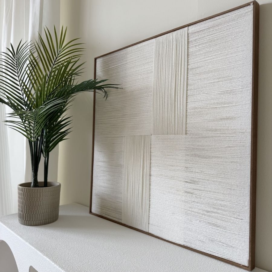 Woven Canvas Art 60x60