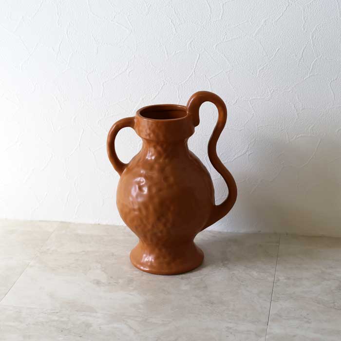 Oscar Vase -Brown-