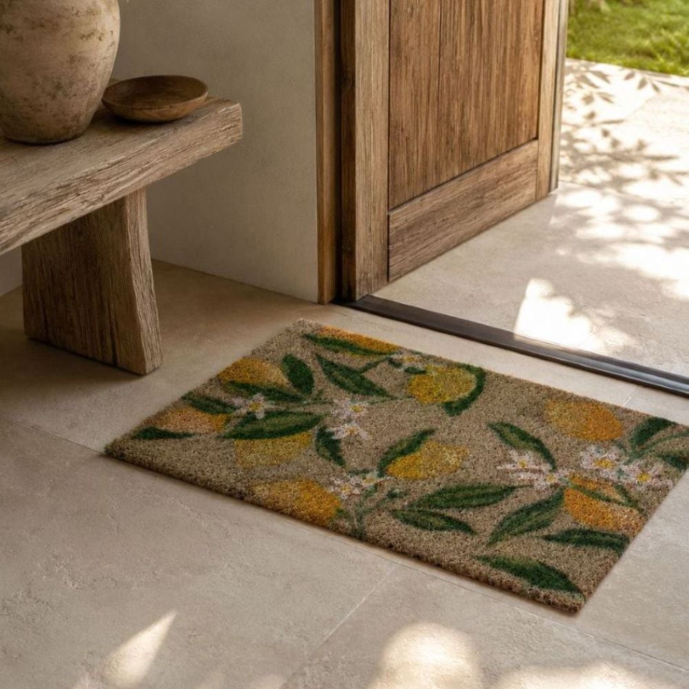 Limone PVC Back Coir Mat Green / 2026 SS