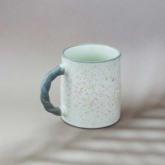 Cadiz Ceramic Mug -Ivory-