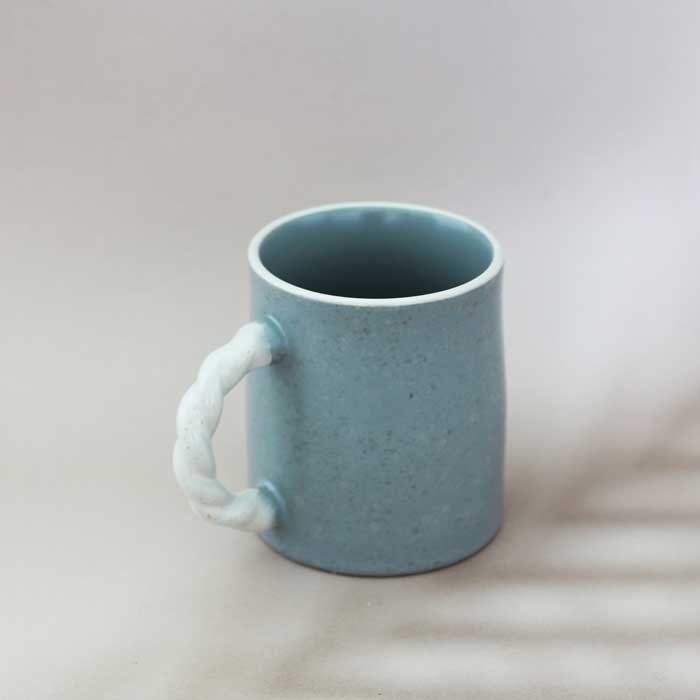 Cadiz Ceramic Mug -Grey-