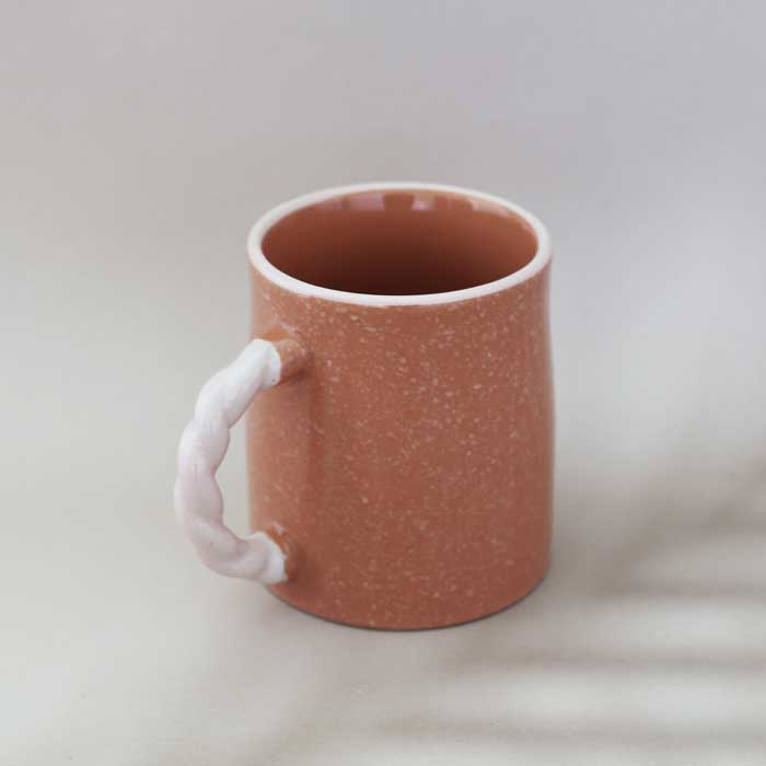 Cadiz Ceramic Mug -Pink-